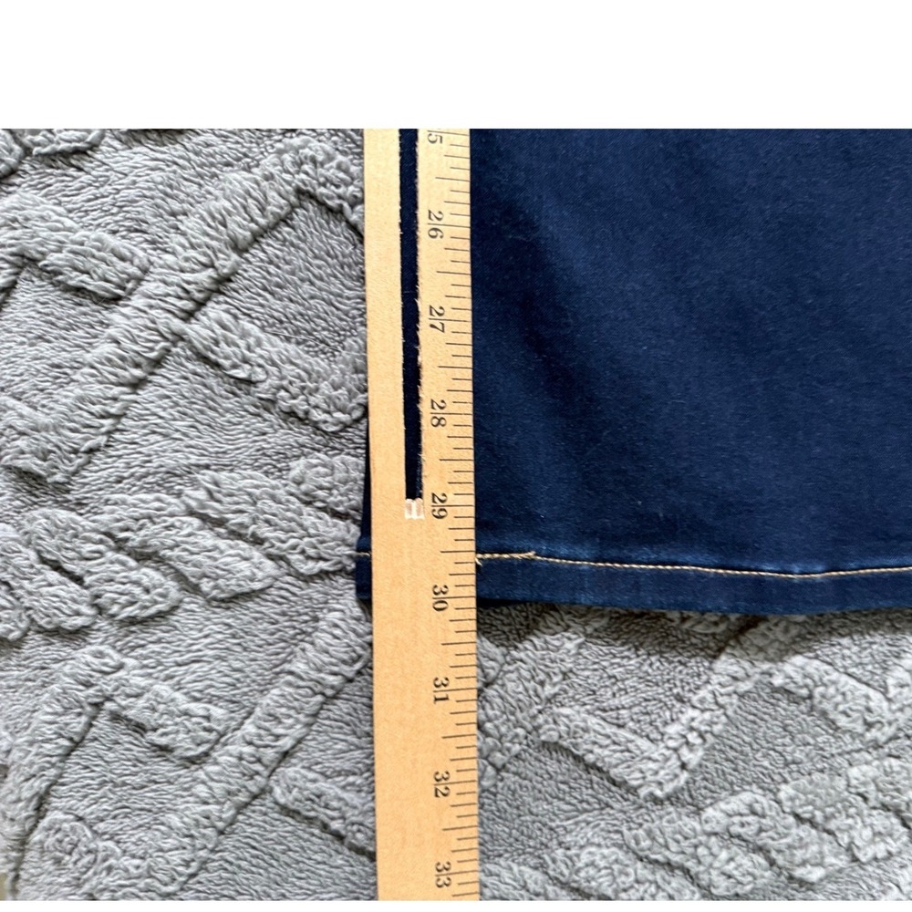 Terra & Sky Bootcut Jeans Womens 2X (20W-22W) Dark Wash New Pull On High Rise - Picture 6 of 8